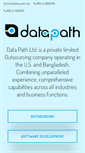 Mobile Screenshot of data-path.net